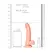 RealRock Curved Intimate Machine with Suction Cup 15.5 cm Beige