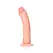 RealRock Curved Model with Suction Cup 20.5cm - Lifelike Texture, Beige