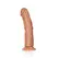 RealRock Curved 18 cm Silicone Model with Suction Cup, Natural Look