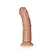 RealRock Curved Model with Suction Cup 15.5cm Beige - Anatomical Shape
