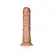 RealRock Curved Model with Suction Cup 15.5cm Beige - Anatomical Shape