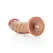 RealRock Curved Model with Suction Cup 15.5cm Beige - Anatomical Shape