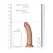 RealRock Curved Model with Suction Cup 15.5cm Beige - Anatomical Shape