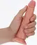 RealRock Slim Model 15.5 cm Intimate Machine with Suction Cup - Beige