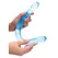 REALROCK Crystal Clear Double Ended Model 42cm - Transparent Design