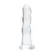 RealRock Crystal Clear Intimate Model 17 cm with Suction Cup Base
