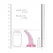 REALROCK Crystal Clear Model 5 - Transparent Intimate Device with Suction Cup 11.5 cm