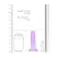 REALROCK Crystal Clear Intimate Machine 13.5 cm with Suction Cup