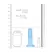 REALROCK Crystal Clear Intimate Machine 13.5 cm with Suction Base Transparent
