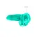 REALROCK Crystal Clear 21 cm Intimate Model with Suction Cup Balls