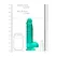 REALROCK Crystal Clear 21 cm Intimate Model with Suction Cup Balls