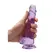 REALROCK Crystal Clear 7in Anatomical Model with Suction Cup Transparent