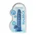 REALROCK Crystal Clear Model 7 Suction Cup Intimate Machine 19cm