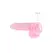 REALROCK Crystal Clear 6'' Intimate Model with Base - 15 cm Transparent