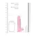 REALROCK Crystal Clear 6'' Intimate Model with Base - 15 cm Transparent