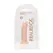 REALROCK Ultra Silicone Model 6 Thermo Reactive 15 cm - Suction Base, Brown
