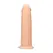 REALROCK Ultra Silicone Model 6 Thermo Reactive 15 cm - Suction Base, Brown