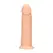 REALROCK Ultra Silicone Model 6 Thermo Reactive 15 cm - Suction Base, Brown