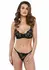 TP103 2-Piece Lace Lingerie Set - Elegant Minimalist Design, Black