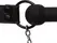 Sinner Gear Silicone Bit Gag with Adjustable Nipple Clamps Black