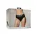 EasyToys Vibrating High-Cut Strap-On Brief XS/S Black - 10-Mode Bullet