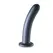 OUCH! Smooth Silicone 17 cm Intimate Model with Suction Cup, Metallic Blue