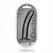OUCH! Smooth Silicone 17 cm Intimate Model with Suction Cup, Metallic Blue