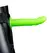 Ouch! Glow in the Dark Curved Hollow Strap-On Adjustable 20 cm