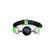 Ouch! Glow in the Dark Solid Ball Gag - Universal Size, Luminous Green