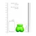 Ouch! Glow in the Dark Ball Gag Adjustable Neon Green Accessory