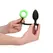 Ouch! Glow in the Dark Silicone Plug & Support Ring - Fluorescent Green