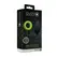 Ouch! Glow in the Dark Silicone Plug & Support Ring - Fluorescent Green