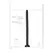 Pipedream Snake Model Intimate Machine 22/55 cm - Textured Black Surface