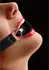 Ouch! Classic Solid Ball Gag Adjustable Leather Strap Black