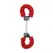 LoversPremium Furry Handcuffs with Quick-Release Safety System, Black