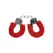 LoversPremium Furry Handcuffs with Quick-Release Safety System, Black