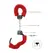 LoversPremium Furry Handcuffs with Quick-Release Safety System, Black
