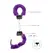 You2Toys Beginners Furry Handcuffs - Soft Plush Quick-Release Silver