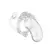 ManCage Model 10 Polycarbonate Chastity System with Plug 3.5