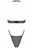 Body BD104 by Body - Wide-Mesh Black Bodysuit with Side Cut-Outs
