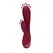 Loveline Smooth Silicone Rabbit Model Intimate System Dark Cherry