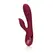 Loveline Smooth Silicone Rabbit Model Intimate System Dark Cherry