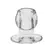 Perfect Fit Tunnel Plug XL Clear - Hollow Anatomical Plug 4