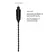 Shots ElectroShock Vibrating Intimate Probe Silicone 29.5cm Black