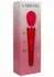 CARESSE Compact Wand Massager 25cm IPX7 Silicone Rechargeable Black