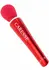 CARESSE Compact Wand Massager 25cm IPX7 Silicone Rechargeable Black