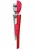 CARESSE Compact Wand Massager 25cm IPX7 Silicone Rechargeable Black