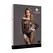Shots OUCH! Off-Shoulder Lace & Fishnet Bodystocking OS Black