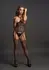 Leg Avenue Strappy Suspender Bodystocking One Size S-XL Black