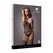 Leg Avenue Strappy Suspender Bodystocking One Size S-XL Black